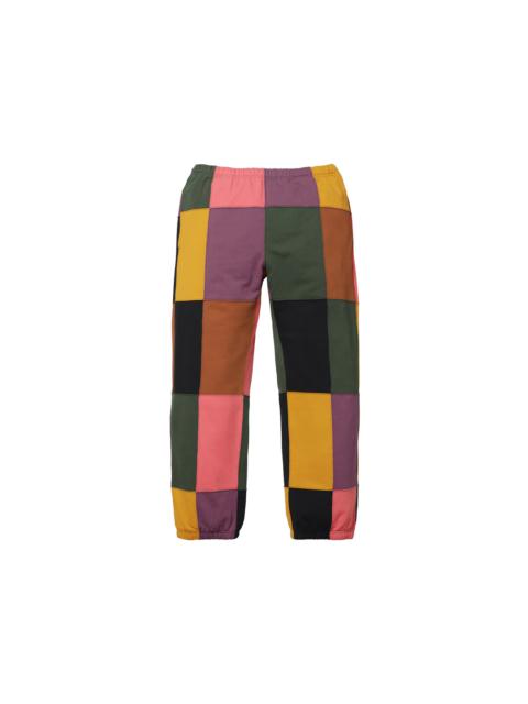 Supreme Supreme Patchwork Sweatpant Black
