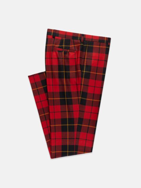 J. PRESS MADE-IN-CANADA WALLACE TARTAN WOOL TROUSER