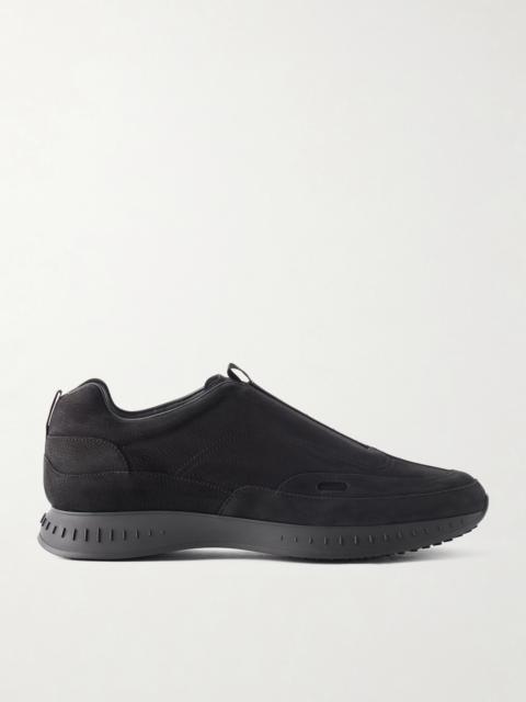 John Lobb Elastic Stream Nubuck Sneakers