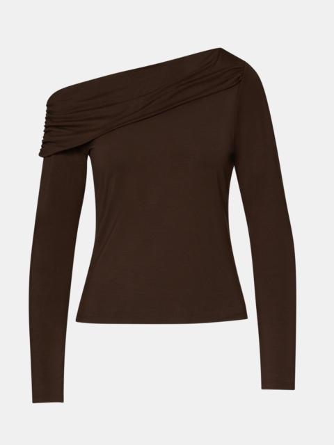 STEVE MADDEN RYDER KNIT TOP WALNUT