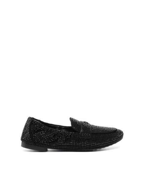 TORY BURCH Ballet leather loafers