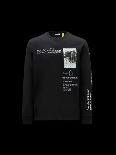 Moncler Printed Long Sleeve T-Shirt