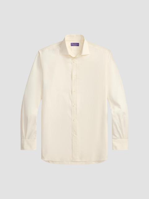 Ralph Lauren Men's Poplin Button-Front Shirt - Classic Cream