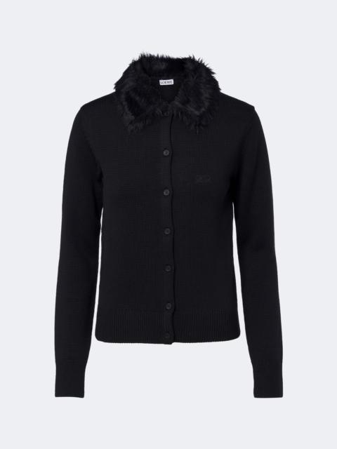 Loewe Double L wool cardigan