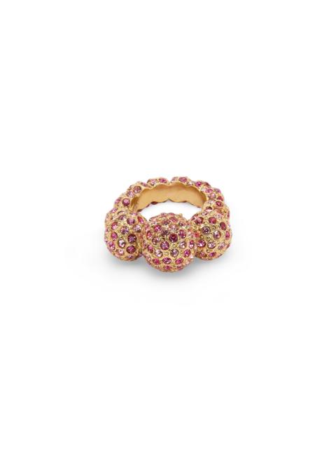 Oscar de la Renta BOLD CRYSTAL SPHERE RING