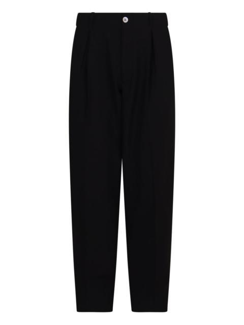 EMPORIO ARMANI technical-fabric trousers