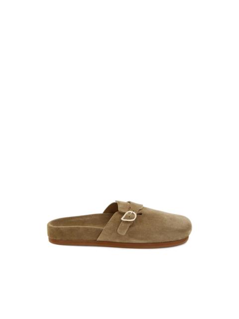 ANCIENT GREEK SANDALS Vasilista buckle strap mules