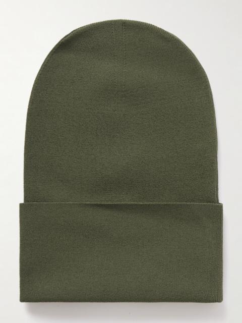 Jil Sander Ribbed Stretch-knit Beanie