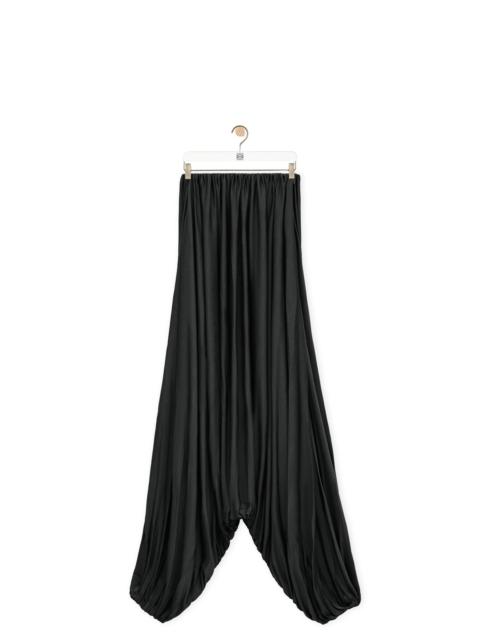 Loewe Draped trousers in viscose