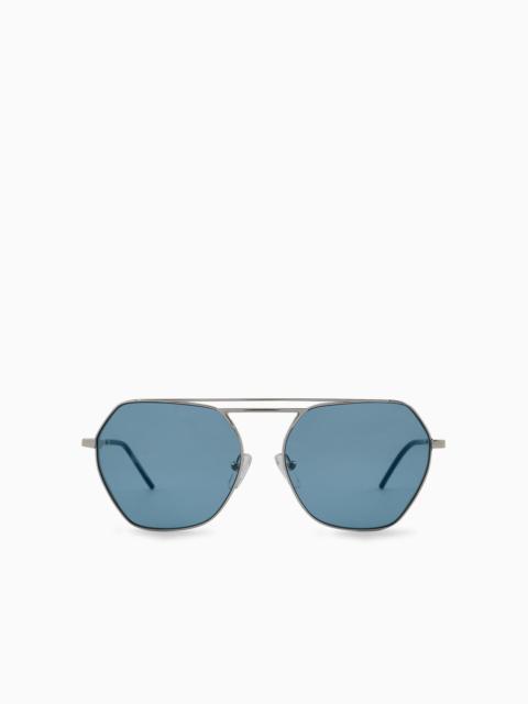 Irregular-shaped women’s sunglasses