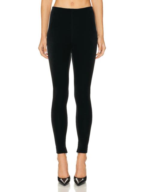 WARDROBE.NYC Velvet Legging