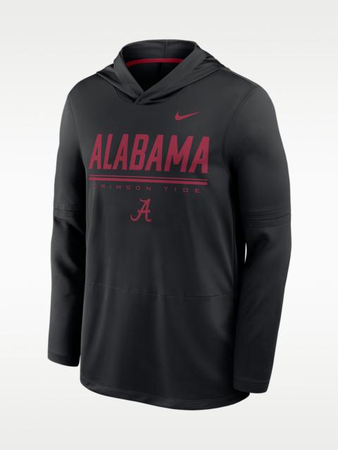 Nike Alabama Sideline Men's Nike Dri-FIT College Long-Sleeve Hooded Top