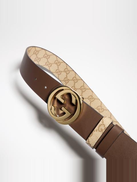 GUCCI Reversible belt with Interlocking G buckle