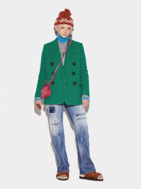 DSQUARED2 NEW YORKER DOUBLE-BREASTED BLAZER