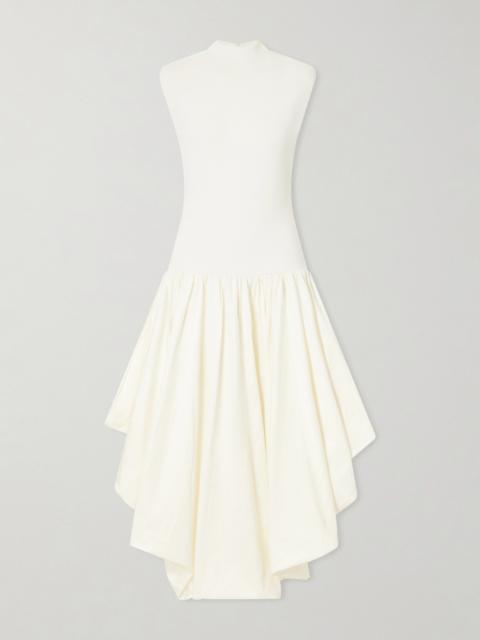 Aje. Venetia Satin Midi Dress
