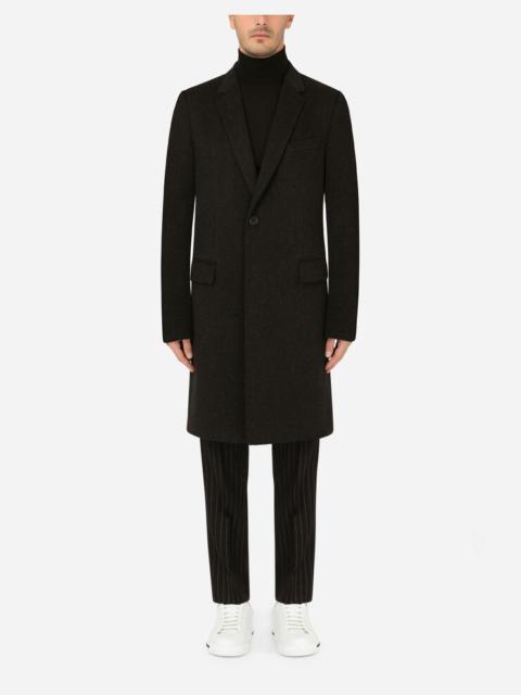 Wool and cashmere coat