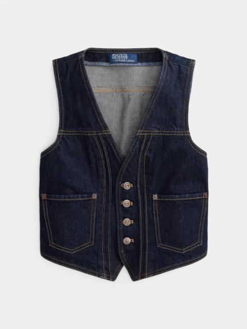 Polo Ralph Lauren Buttoned Denim Vest
