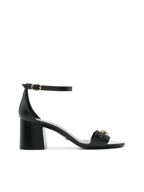 SW Signature 70mm leather sandal