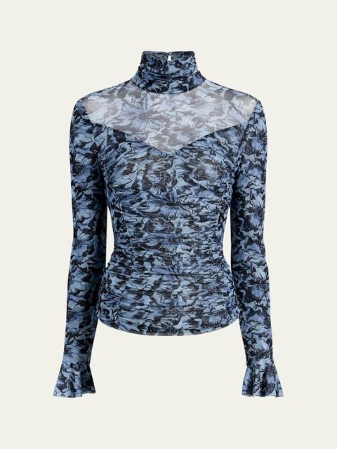 Cinq à Sept Lucy Graphic Cosmos Top