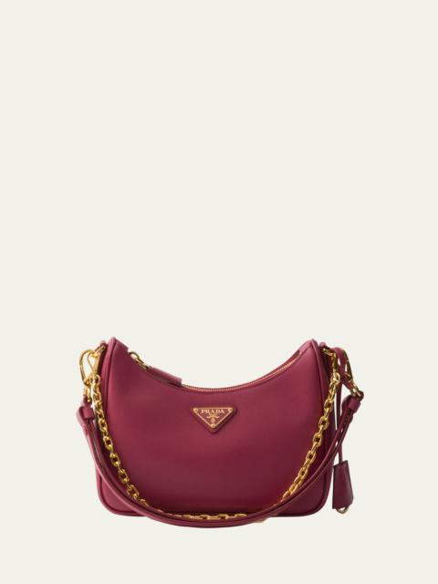 Prada Re-Edition Saffiano Leather Shoulder Bag