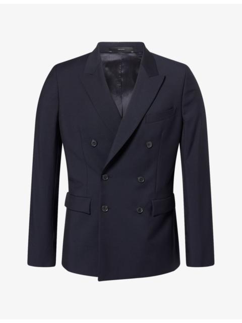Paul Smith Double-Breasted Wool-Blend Blazer