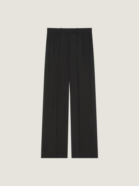 Givenchy DOUBLE PLEAT PANTS IN WOOL AND MOHAIR