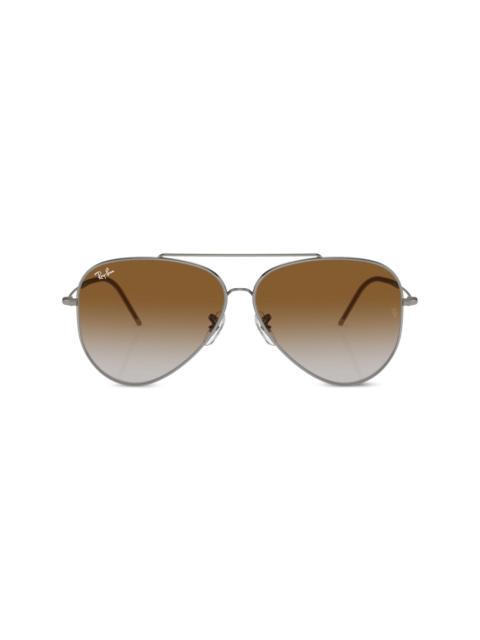 Ray-Ban Aviator Reverse gradient-lens sunglasses