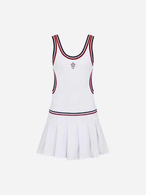 Dior Dior Vibe Short Pleated Dress