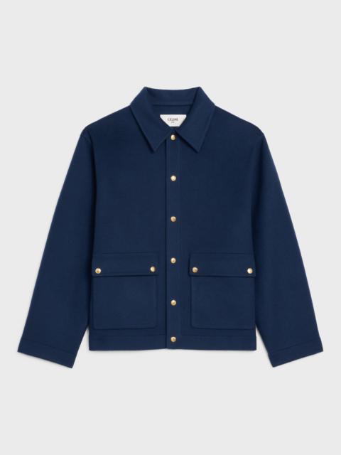 CELINE LONG CARDIGAN IN DOUBLE FACED CASHMERE