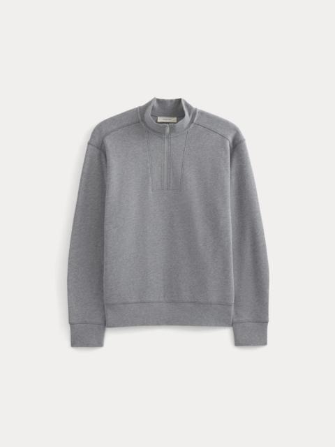 EVERLANE LIGHTWEIGHT TERRY ZIP PULLOVER