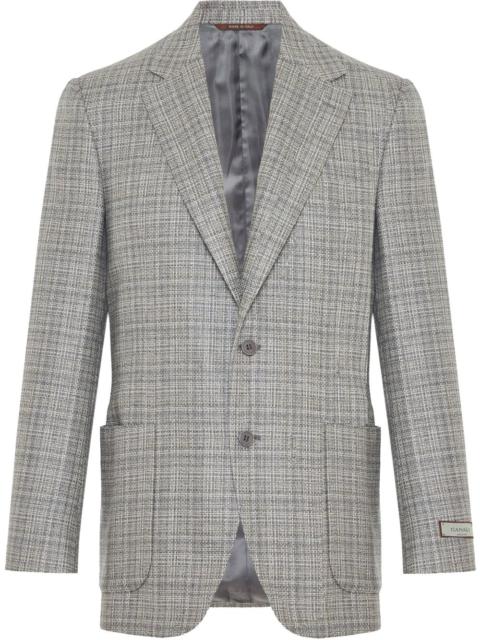 Canali checked blazer