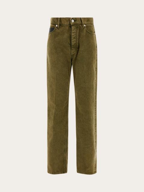 FERRAGAMO Five pocket jeans