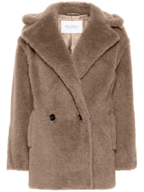 Max Mara Espero faux-fur double-breasted coat
