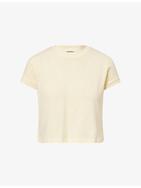 ADANOLA Slub Lounge Cotton Baby T-Shirt
