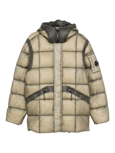 C.P. Company quilted hooded jacket