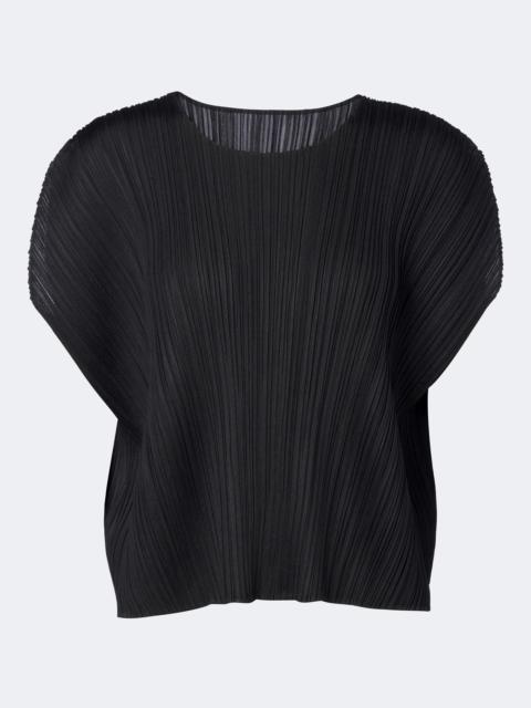 Pleats Please Issey Miyake Monthly Colors: July pleated top