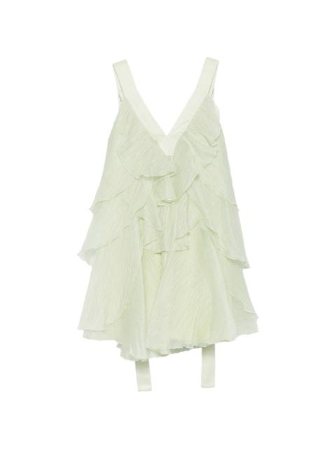 Aje. Athena ruffled dress