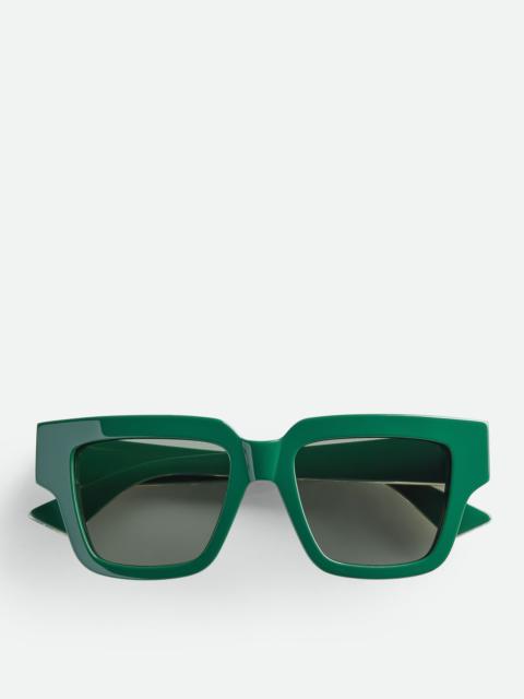 Bottega Veneta Tri-Fold Square Sunglasses