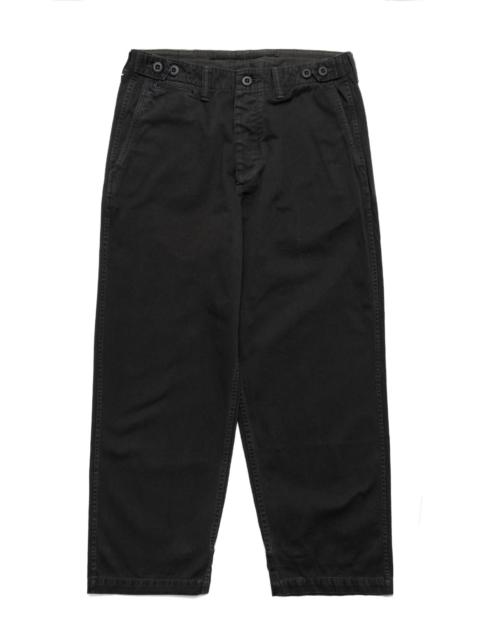 FULLCOUNT M43 Field Trousers Fullcount x BiG Exclusive - Garment Dyed Black