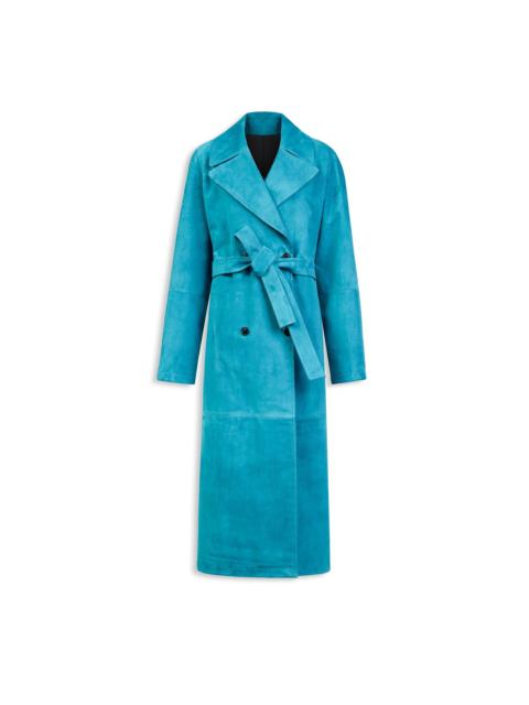 Alaïa SUEDE GOATSKIN TRENCH COAT