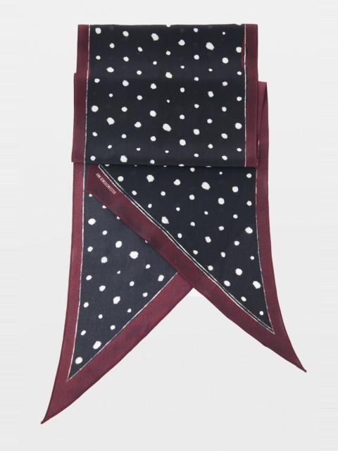 Ann Demeulemeester Ezo Foulard with Pois