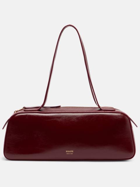 KHAITE Simona patent leather shoulder bag