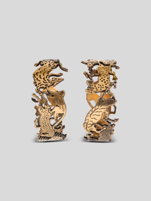 Etro HOOP EARRINGS WITH ANIMALS