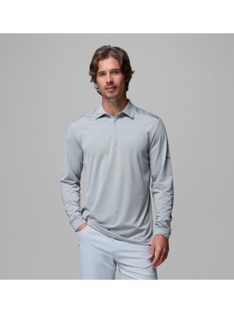 Columbia Men's Omni-Wick Pin High Long Sleeve Polo