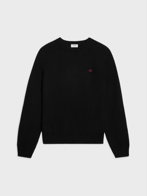 CELINE crewneck sweater IN fine wool