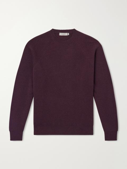 Canali Ribbed Cashmere Sweater