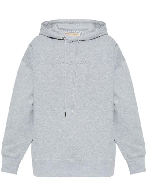 MICHAEL KORS logo-embossed hoodie