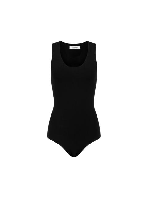 entire studios COMPRESSED BODYSUIT BLACK