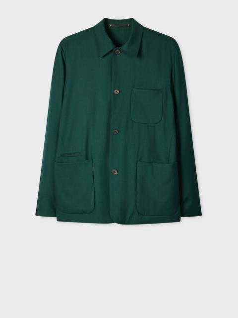 Paul Smith Dark Green Wool 'A Suit To Travel In' Work Jacket