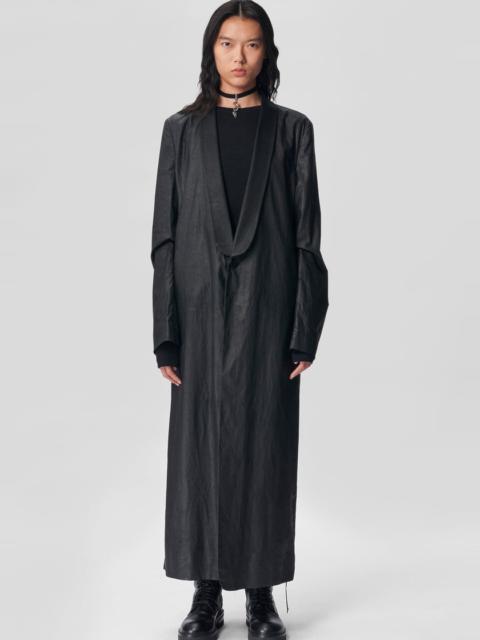 Ann Demeulemeester Machteld Long Straight Light Shawl Jacket